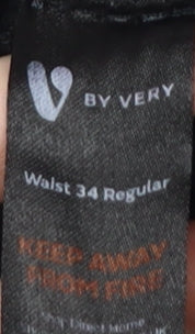 V by Very Women's Black Skinny Jeans, Size 34, Slim Fit