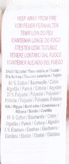 Puma Women's White Hoodie Size 10 Pullover Logo Casual