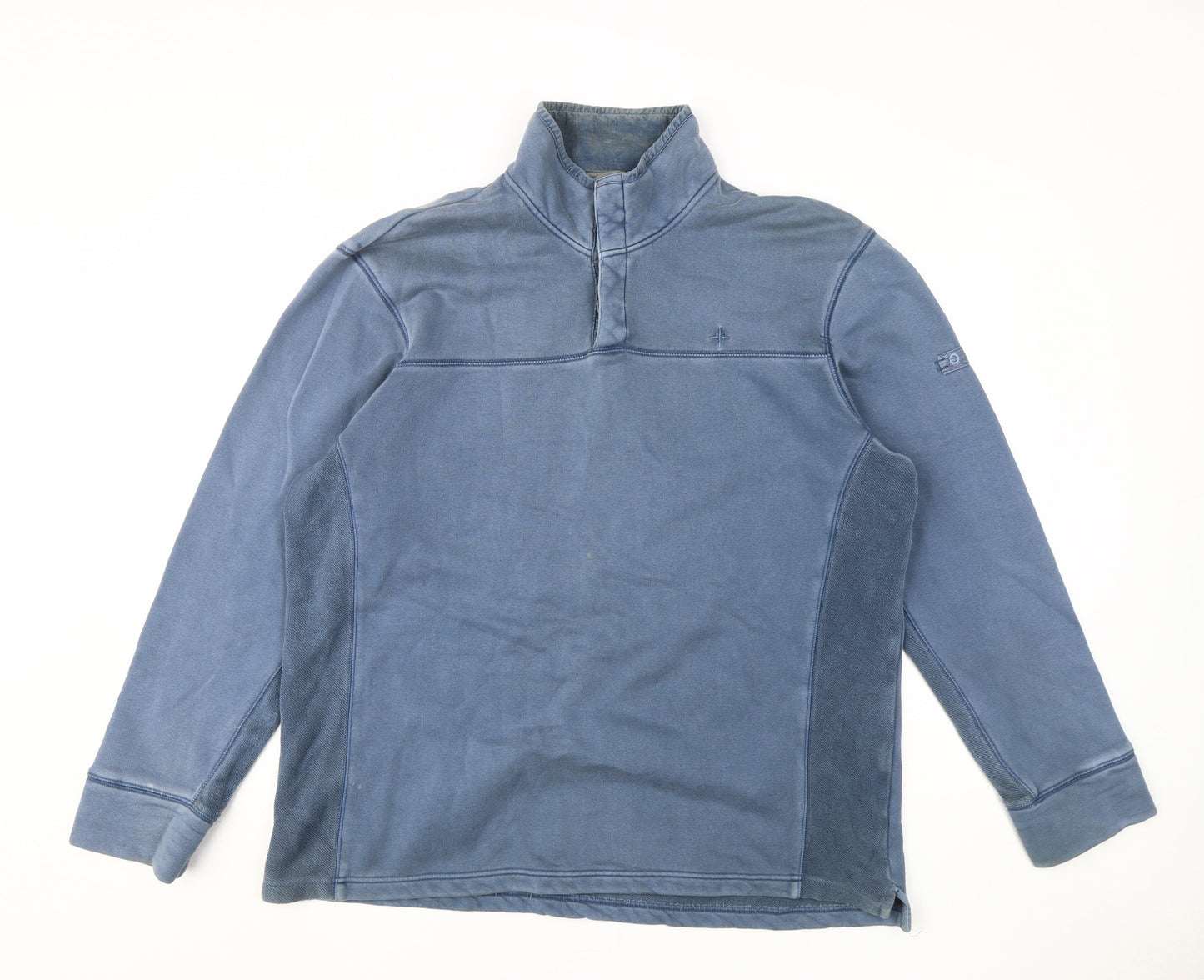 Mens UK Size M BHS Blue Pullover Sweatshirt