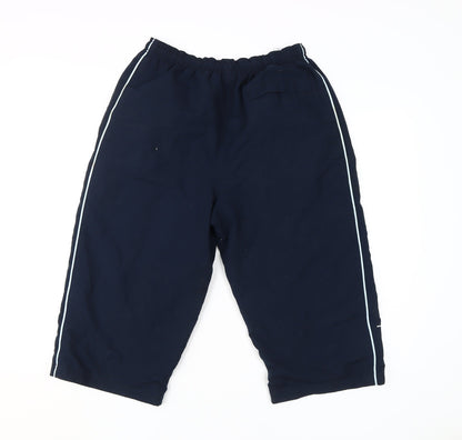 Unisex Adultss UK Size M Reebok Relaxed Fit  Blue Trousers