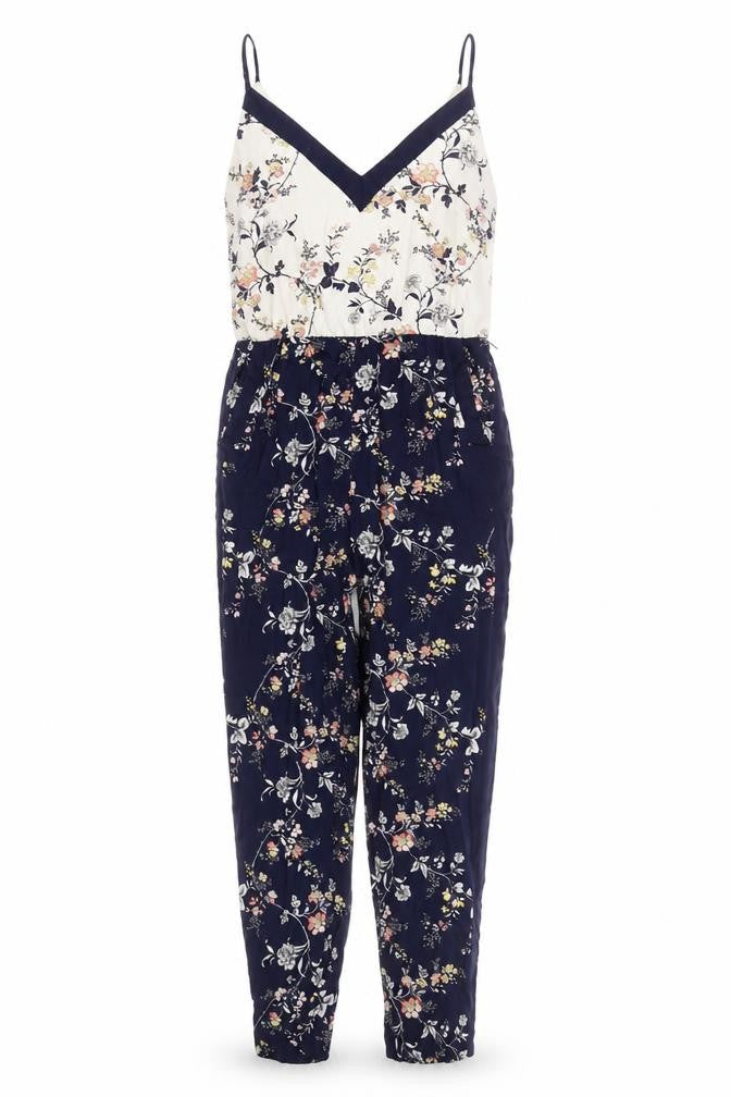 Womens UK Size 8 Oasis One-Piece Multicoloured Jumpsuit