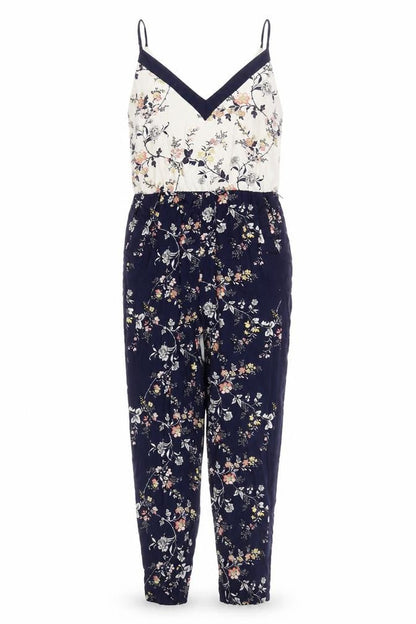 Womens UK Size 8 Oasis One-Piece Multicoloured Jumpsuit