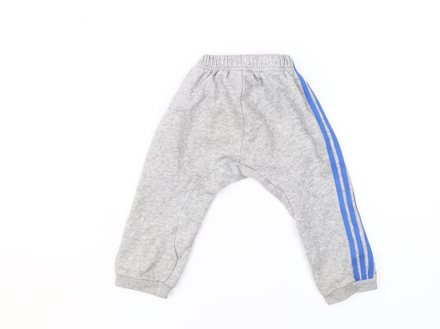 Adidas Unisex Baby Jogger Trousers Grey 12-18 Months