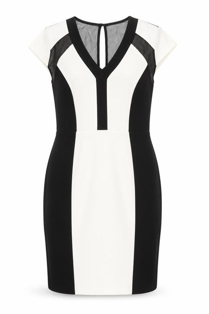 Kaleidoscope Women's Bodycon Dress, Black/White, Size 14