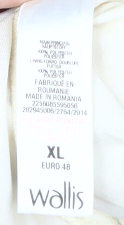 Womens UK Size 20 Wallis Multicoloured Basic Blouse