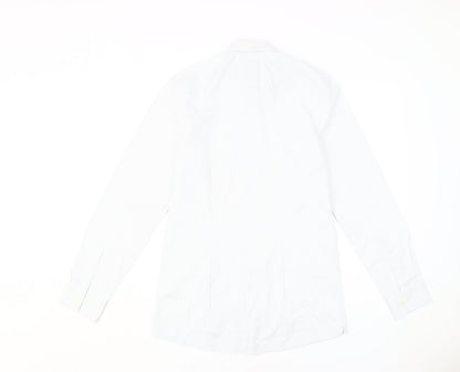 Mens UK Collar Size 15 NEXT Smart White  Dress Shirt