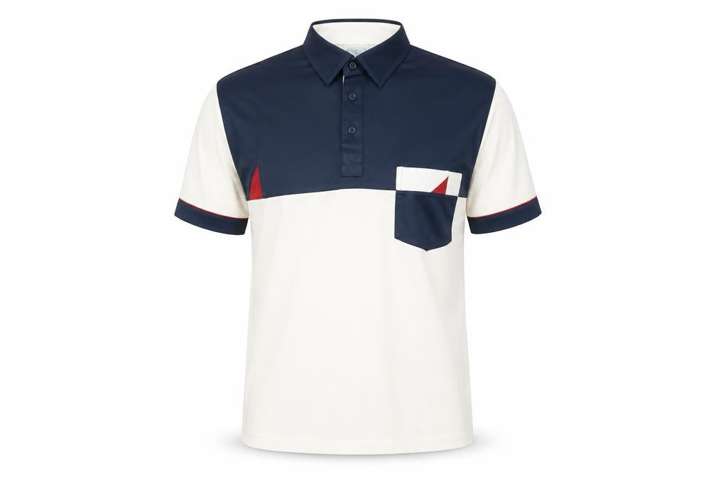 Mens UK Size L Canda Polyester Blend Polo Shirt