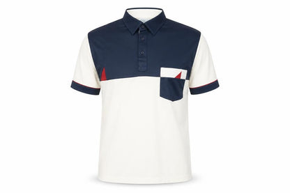 Mens UK Size L Canda Polyester Blend Polo Shirt