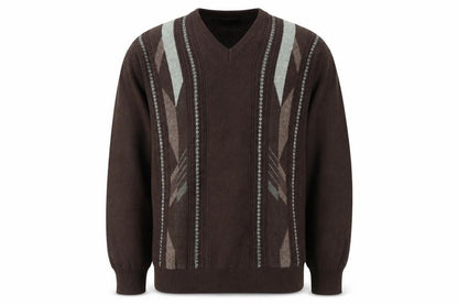 Mens UK Size XL Greenwoods Brown Pullover Jumper