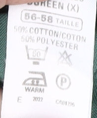 Marks and Spencer Men's XL Green Colourblock Polo