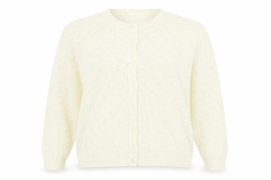 Womens UK Size 16 St Michael White Cardigan Jumper