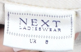 Next Women's Beige Dungaree One-Piece UK 8