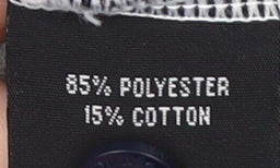 Dunlop Men's XL Striped Polo Shirt for Golf in Black