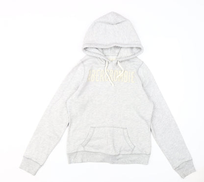 Abercrombie & Fitch Women's Grey Hoodie, L, Casual