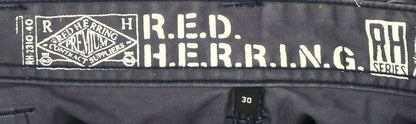Red Herring Men's Blue Cargo Trousers - Size 30