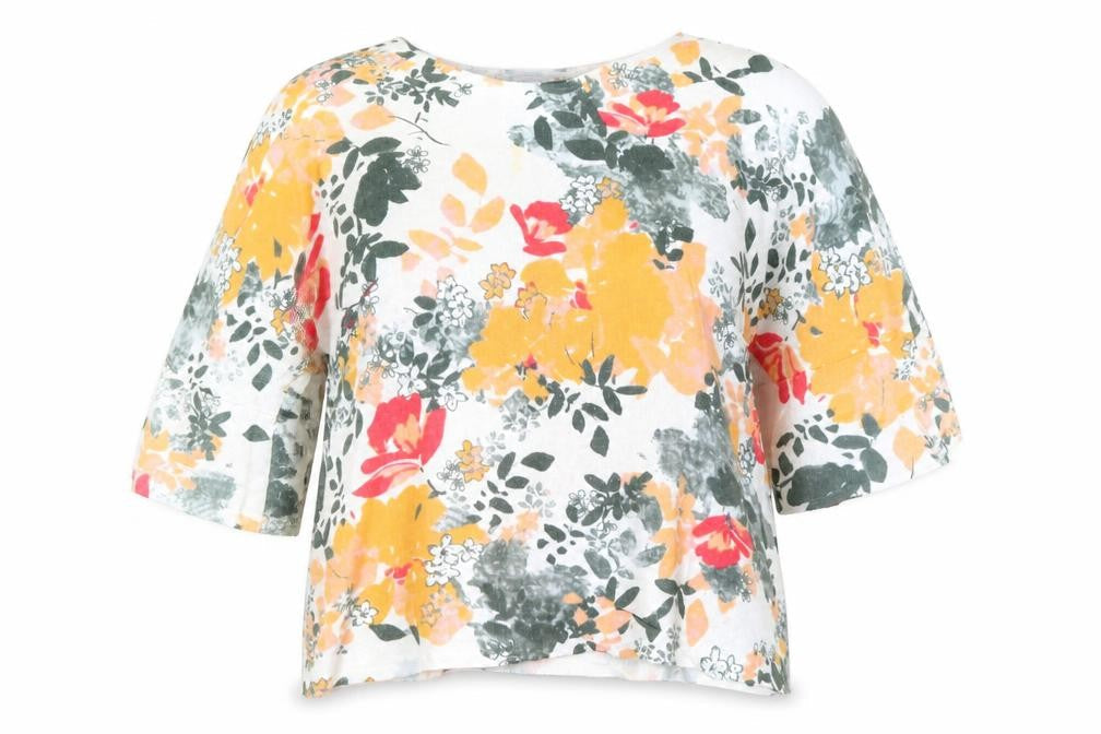 Womens UK Size 16 Marks and Spencer Multicoloured Tunic Blouse