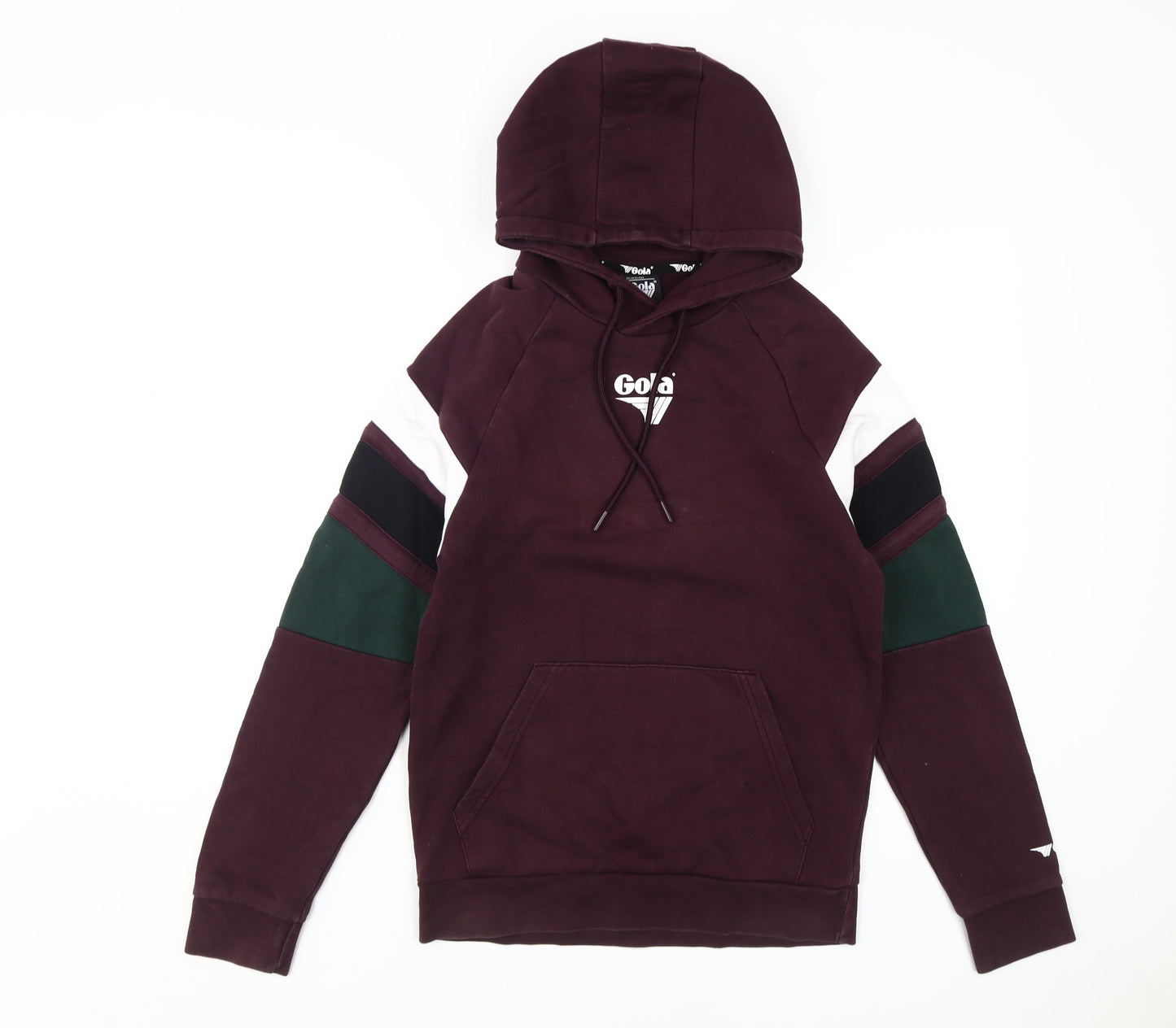 Gola Unisex Purple XS Pullover Hoodie Colourblock