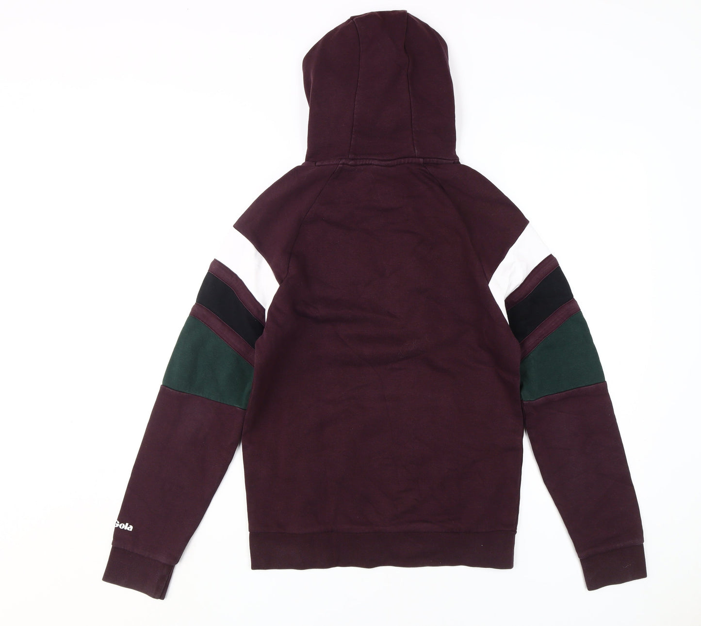 Gola Unisex Purple XS Pullover Hoodie Colourblock