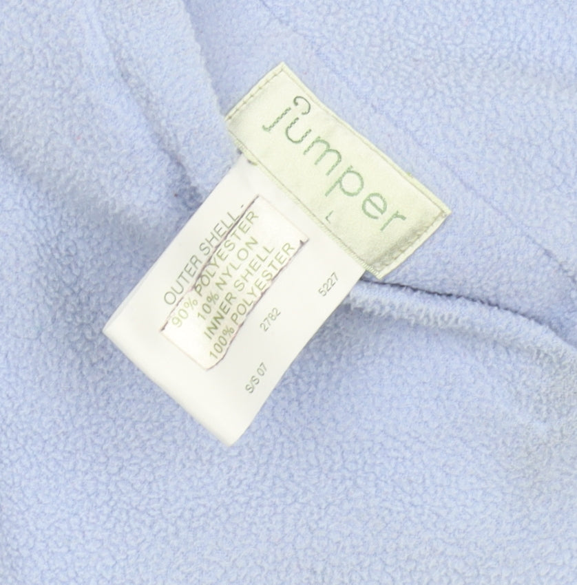 Womens UK Size L Jumper Blue