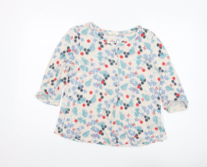 Womens UK Size 8 White Stuff Multicoloured Tunic Blouse