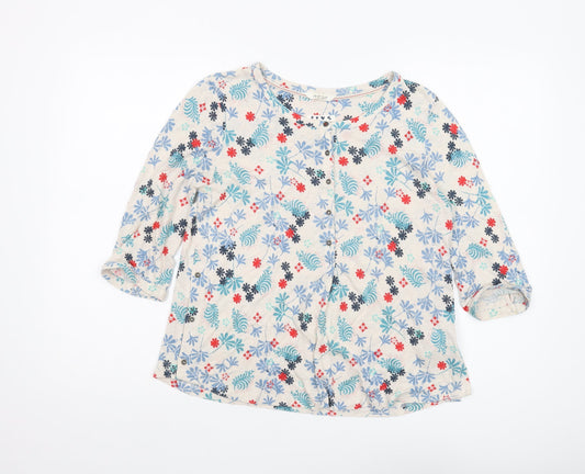 Womens UK Size 8 White Stuff Multicoloured Tunic Blouse