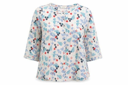 Womens UK Size 8 White Stuff Multicoloured Tunic Blouse