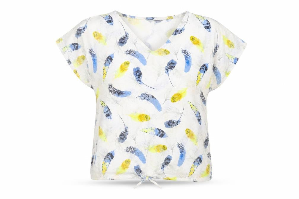 Womens UK Size 10 Principles Multicoloured Basic T-Shirt