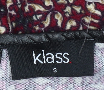 Klass Women's Multicoloured Geometric Dress, S