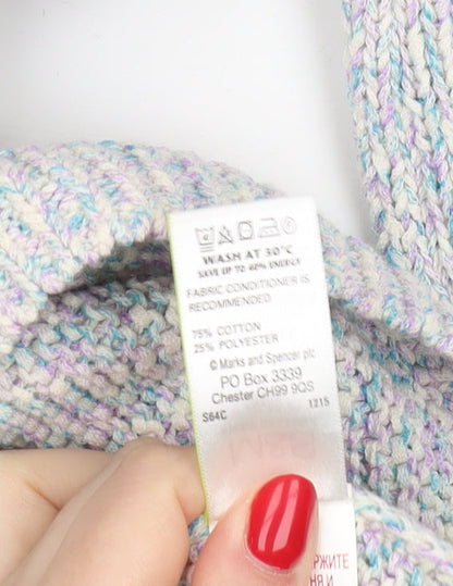 Womens UK Size 12 Marks and Spencer Multicoloured Pullover Jumper