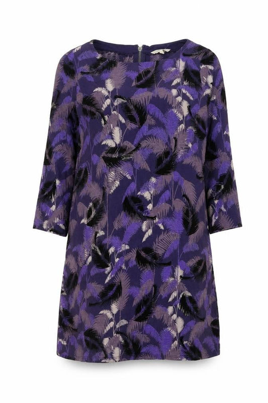 Womens UK Size 12 White Stuff Purple Tunic Blouse
