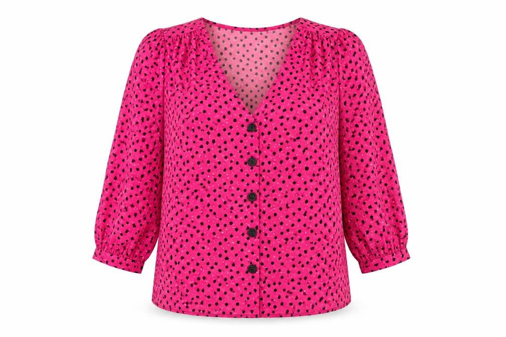 Womens UK Size M Dunnes Pink  Blouse