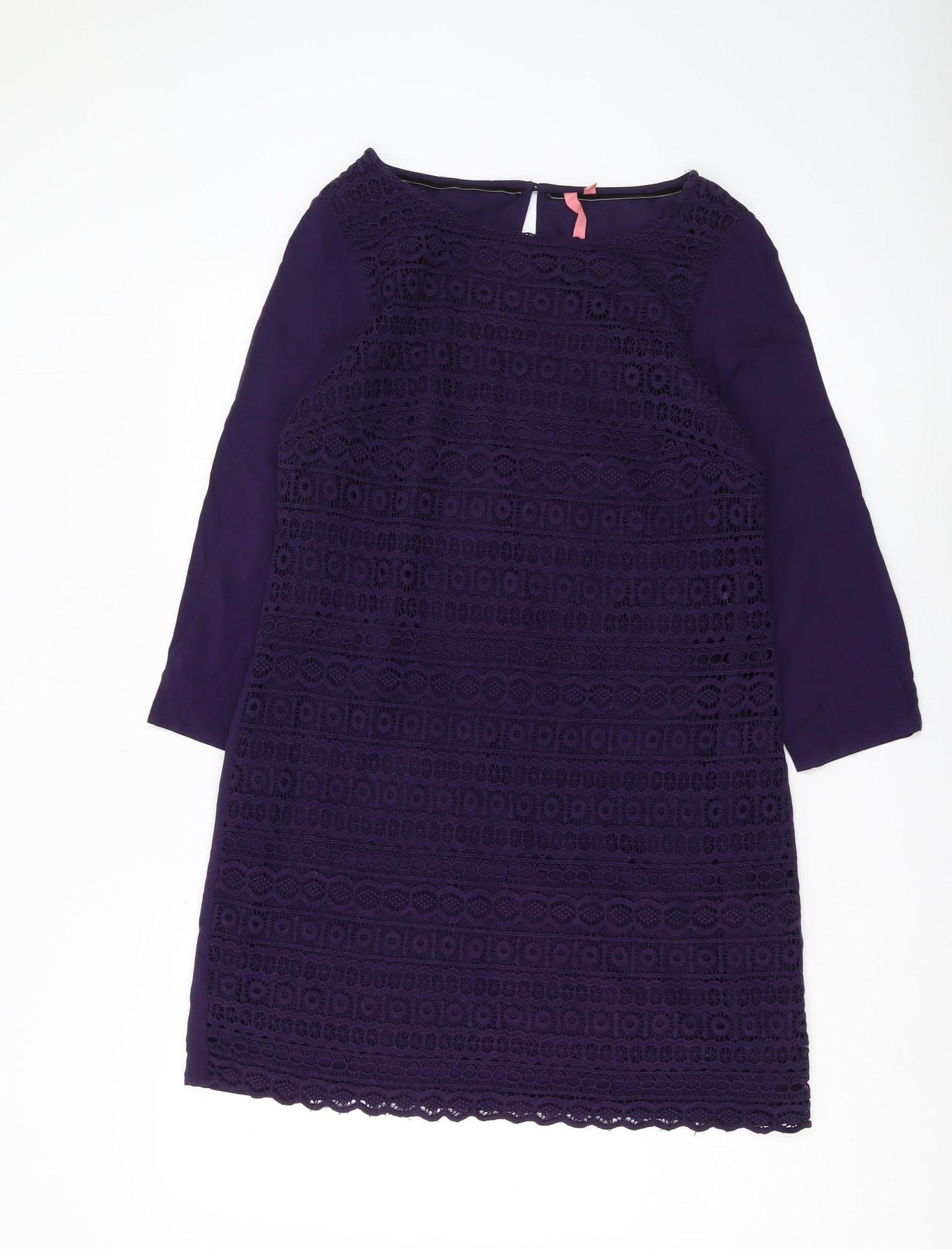 Womens UK Size 12 White Stuff Purple Tunic Blouse