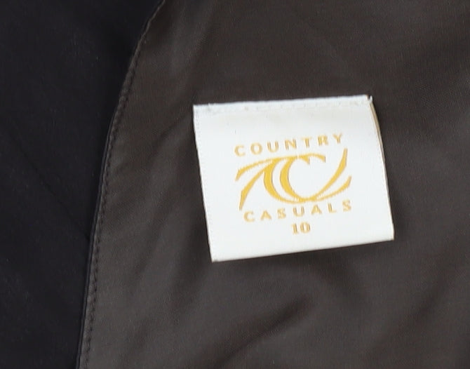 Country Casuals Women's Black Paisley Midi Sheath Dress