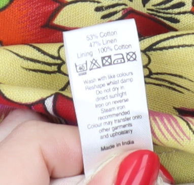 Long Tall Sally Women's Floral Multicoloured Dress, Size 10