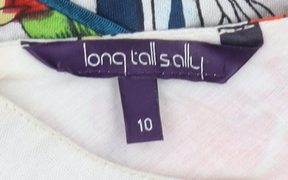 Long Tall Sally Women's Floral Multicoloured Dress, Size 10