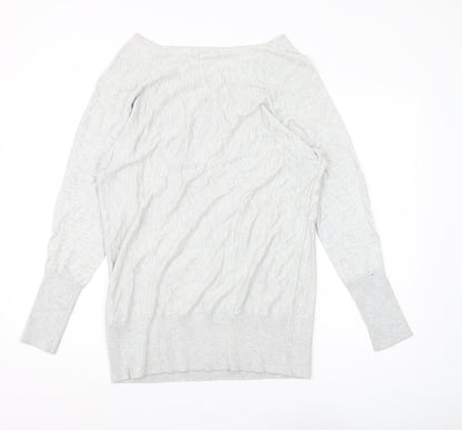 Womens UK Size 16 Kaleidoscope Grey Pullover Jumper