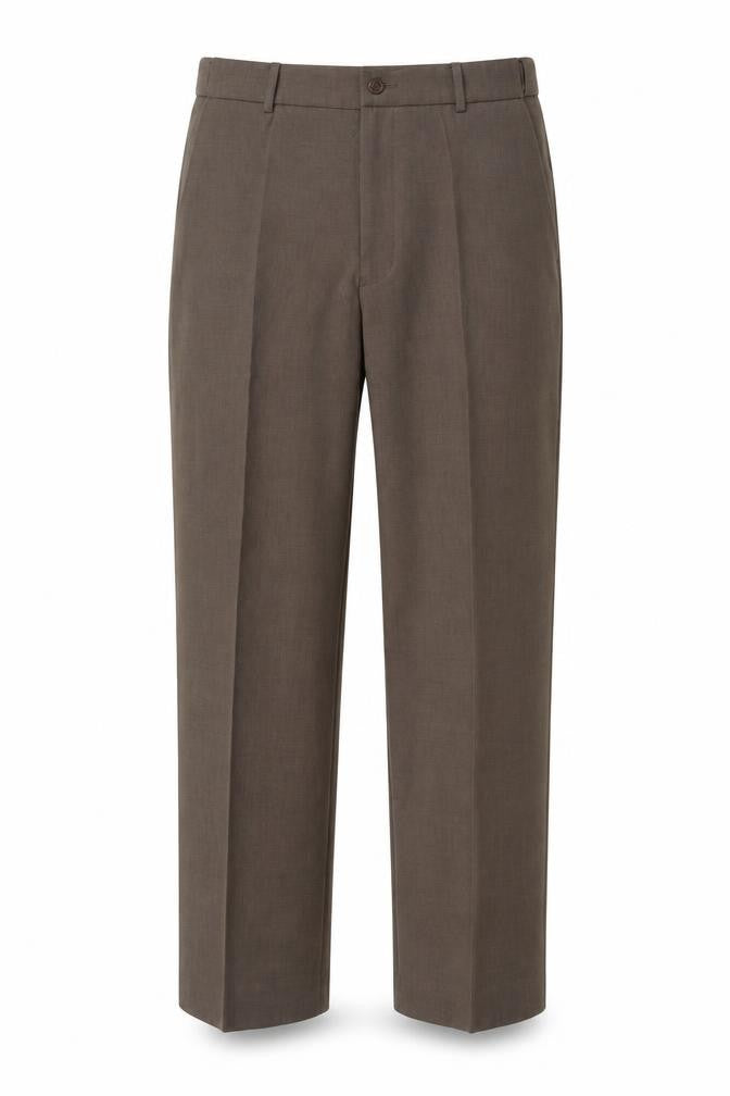 Mens UK Size 36 Farah   Brown Trousers