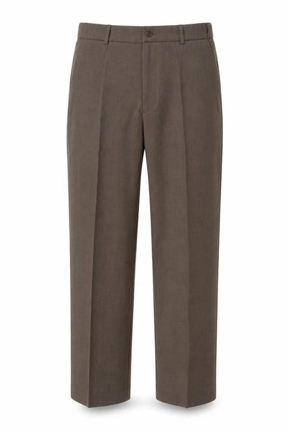 Mens UK Size 36 Farah   Brown Trousers