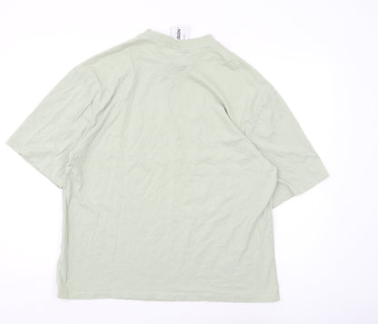 Mens UK Size L COLLUSION Green  T-Shirt