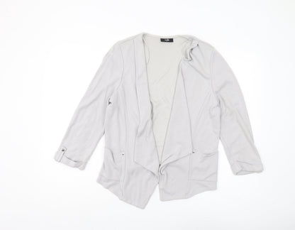 Womens UK Size M Wallis Grey Basic Jacket