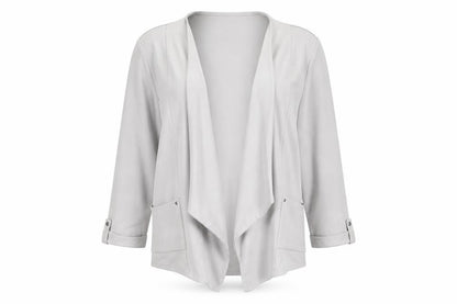Womens UK Size M Wallis Grey Basic Jacket