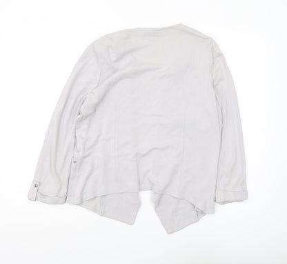 Womens UK Size M Wallis Grey Basic Jacket