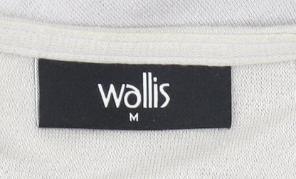 Womens UK Size M Wallis Grey Basic Jacket