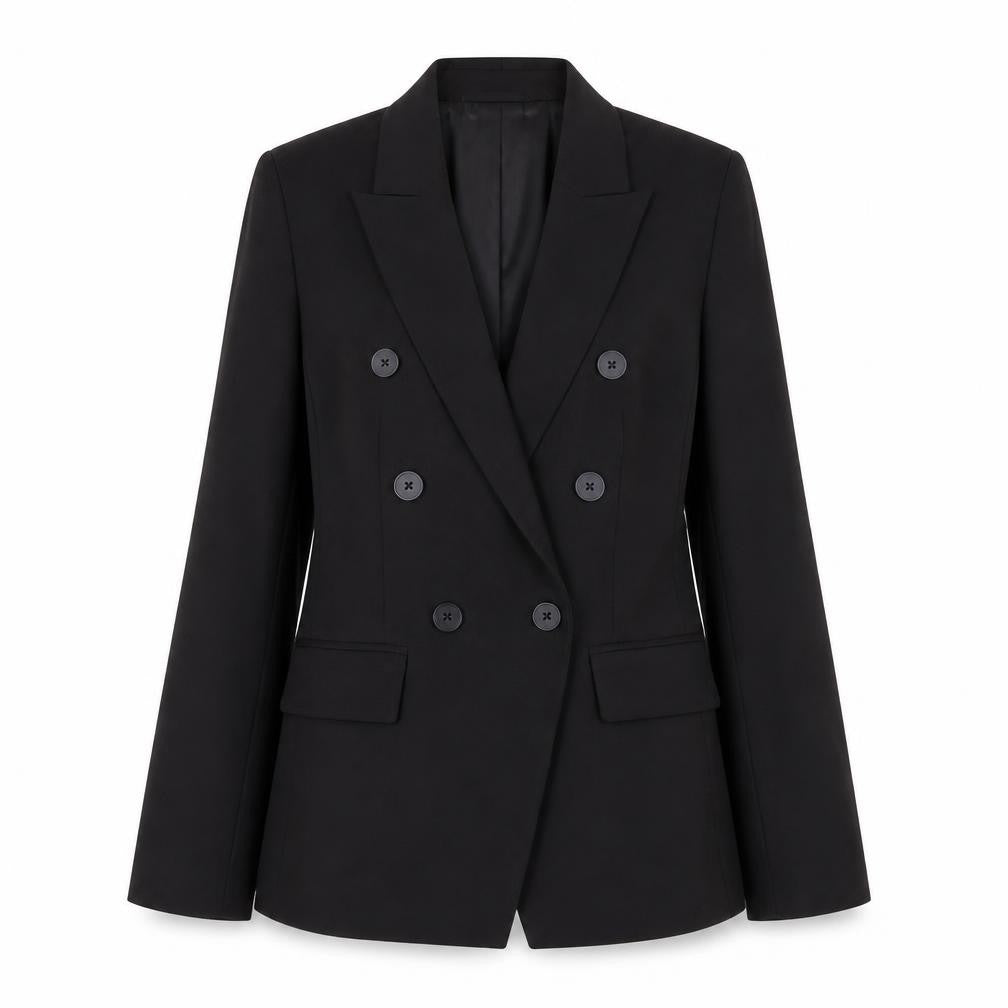 Womens UK Size 8 Marks and Spencer Regular Black Suit Jacket