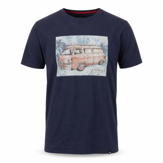 Mens UK Size M Animal Blue  T-Shirt