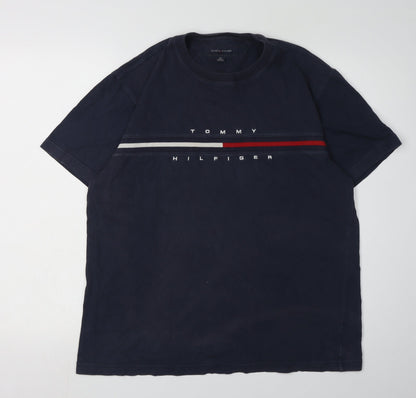 Tommy Hilfiger Men's Blue S Graphic T-Shirt