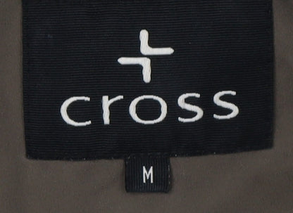 Mens UK Size M Cross Brown 3-in-1 Jacket