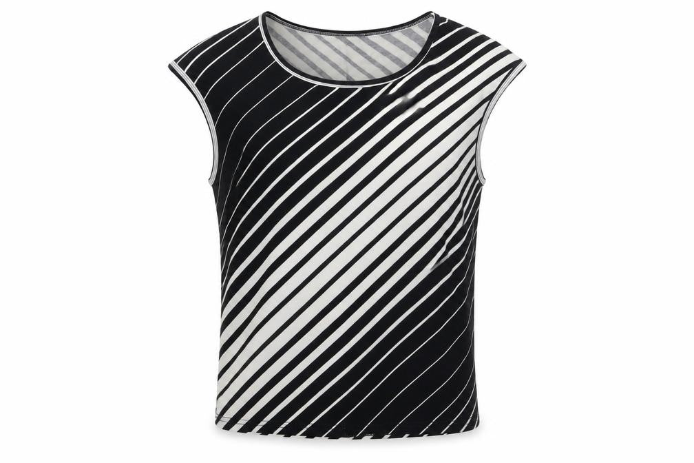 Womens UK Size S Roman Originals Black Basic T-Shirt
