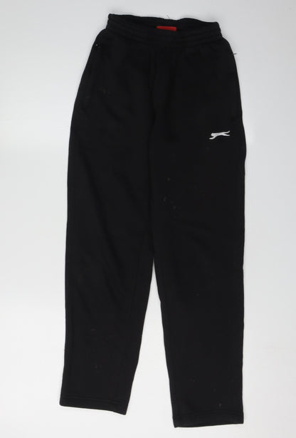 Slazenger Boys Black Jogger Trousers XS