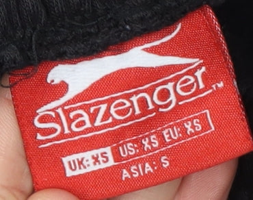 Slazenger Boys Black Jogger Trousers XS